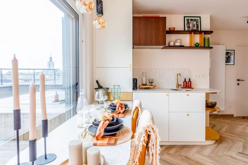 Love Nest - Your Cosy Penthouse Ostend Exterior foto